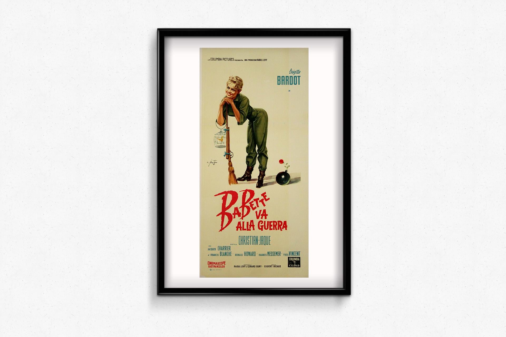 The 1959 original movie poster for 