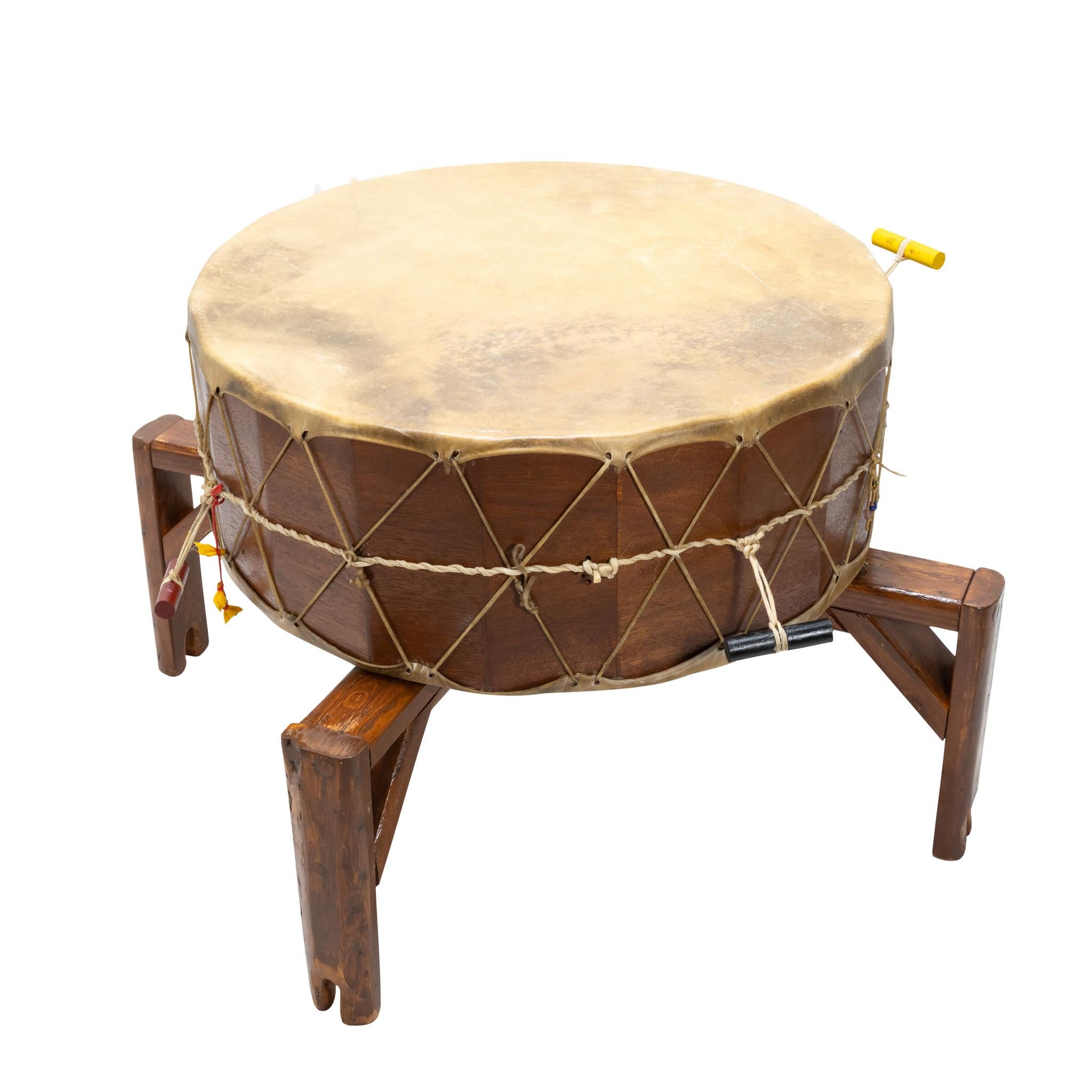 Contemporary Puyallup Powwow Drum For Sale