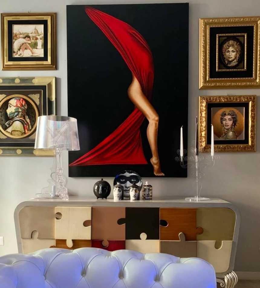 Aparador Puzle, Tres Puertas, by Lola Glamour Posmoderno en venta