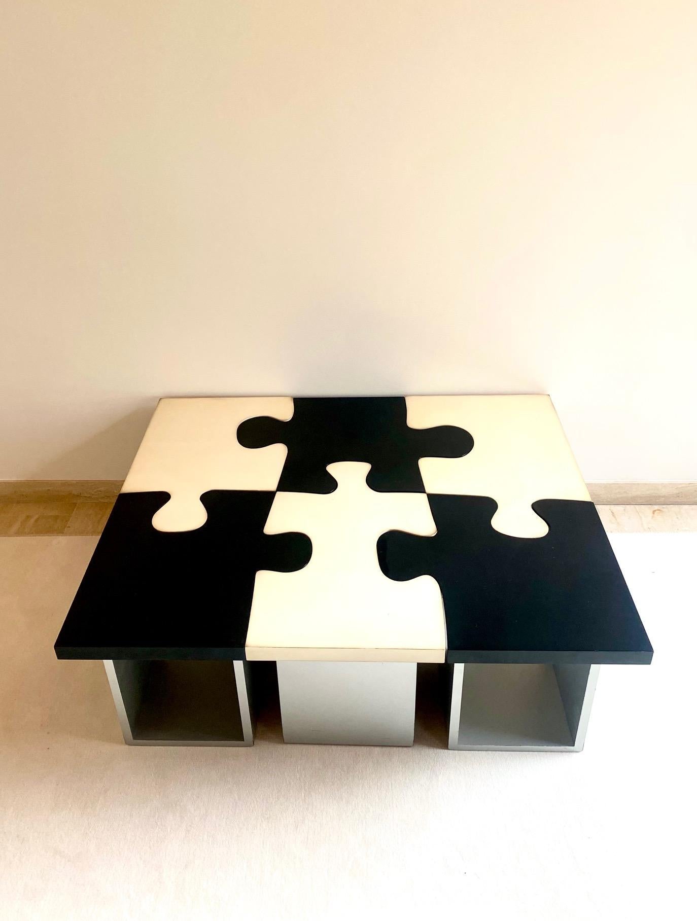 puzzle piece table