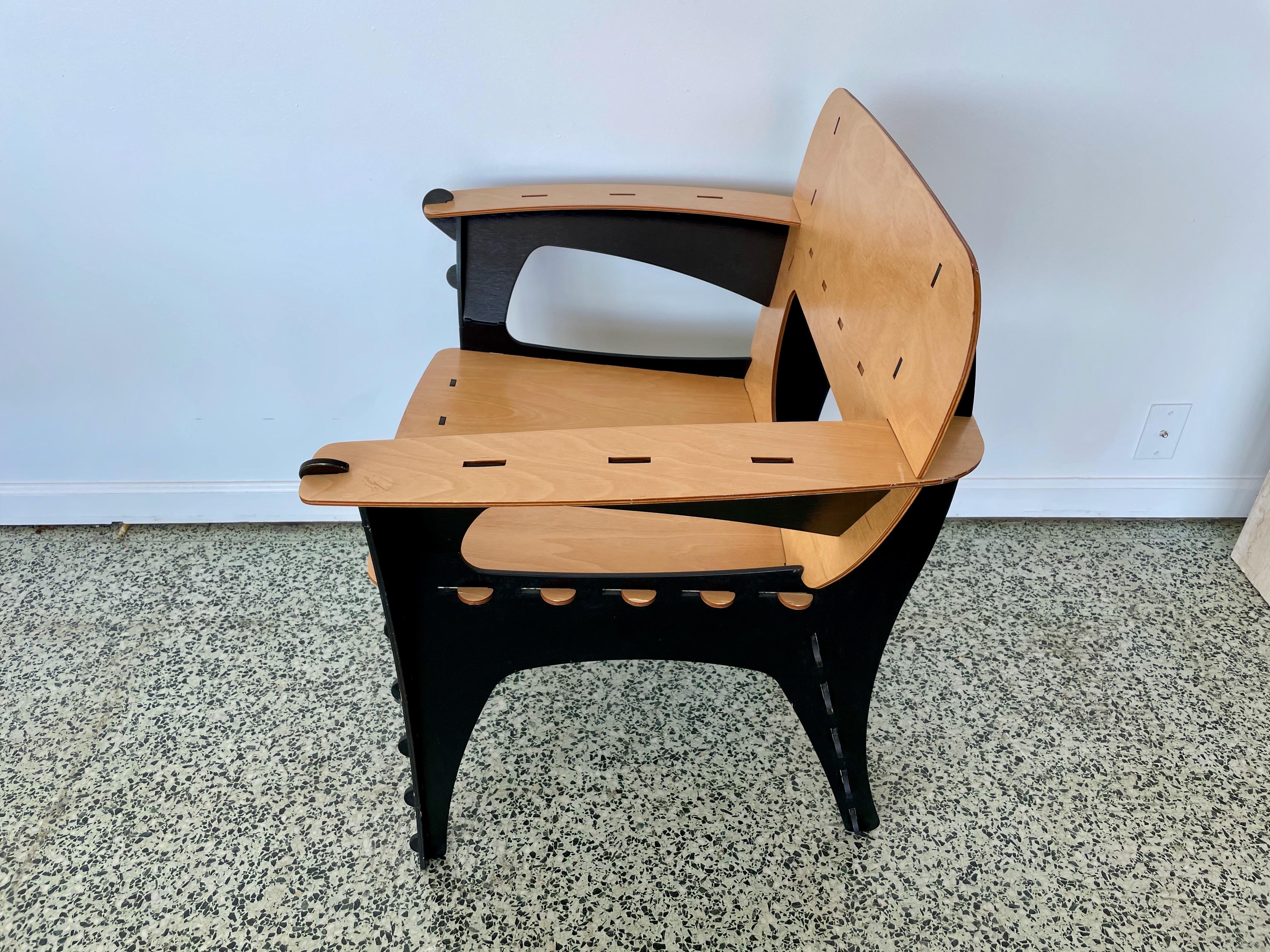 Puzzle Chair by David Kawecki In Good Condition In St. Louis, MO