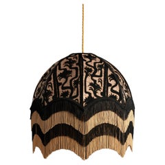 Puzzle Lampshade with Fringing - Small (14")