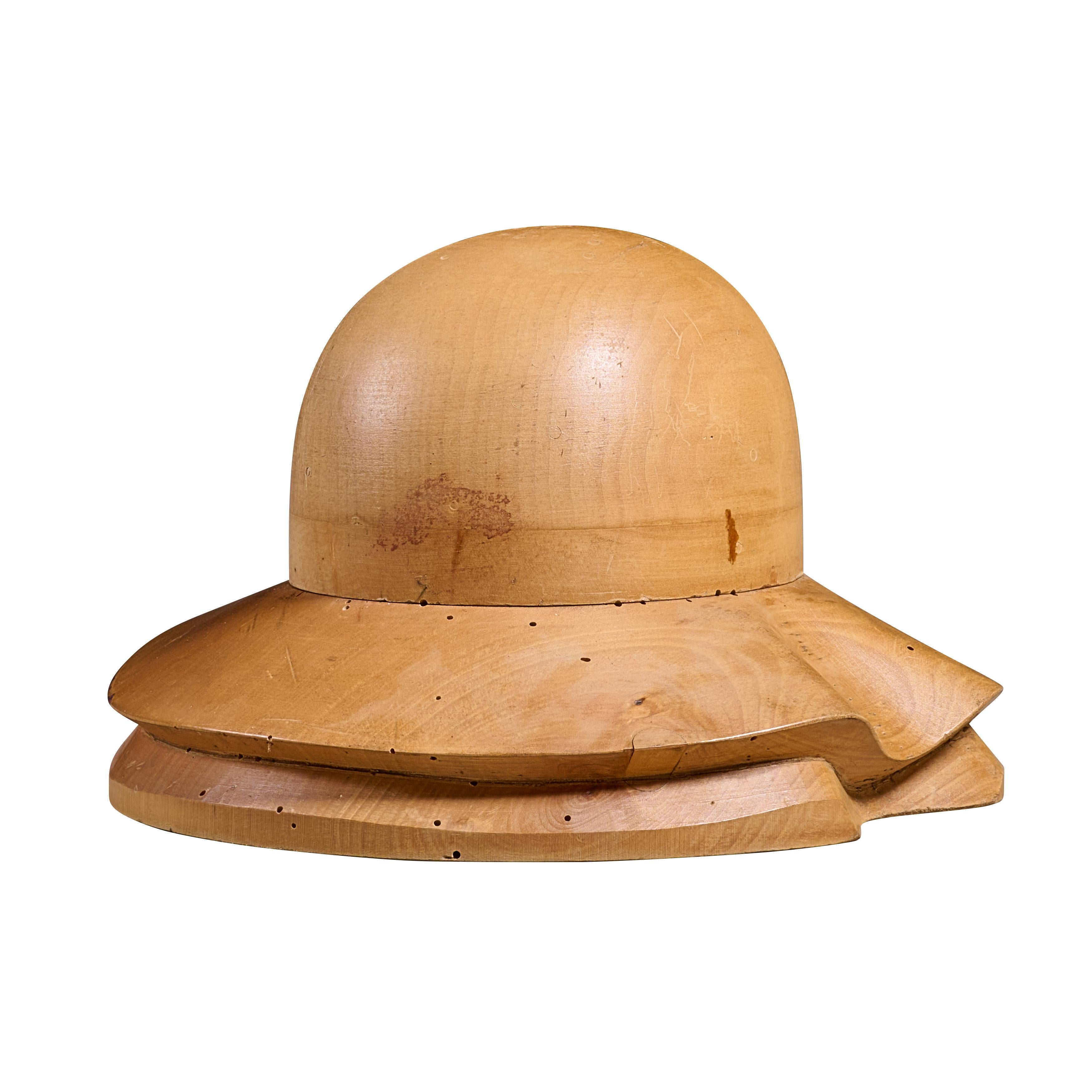 Puzzle style hat mold. Great design.

    