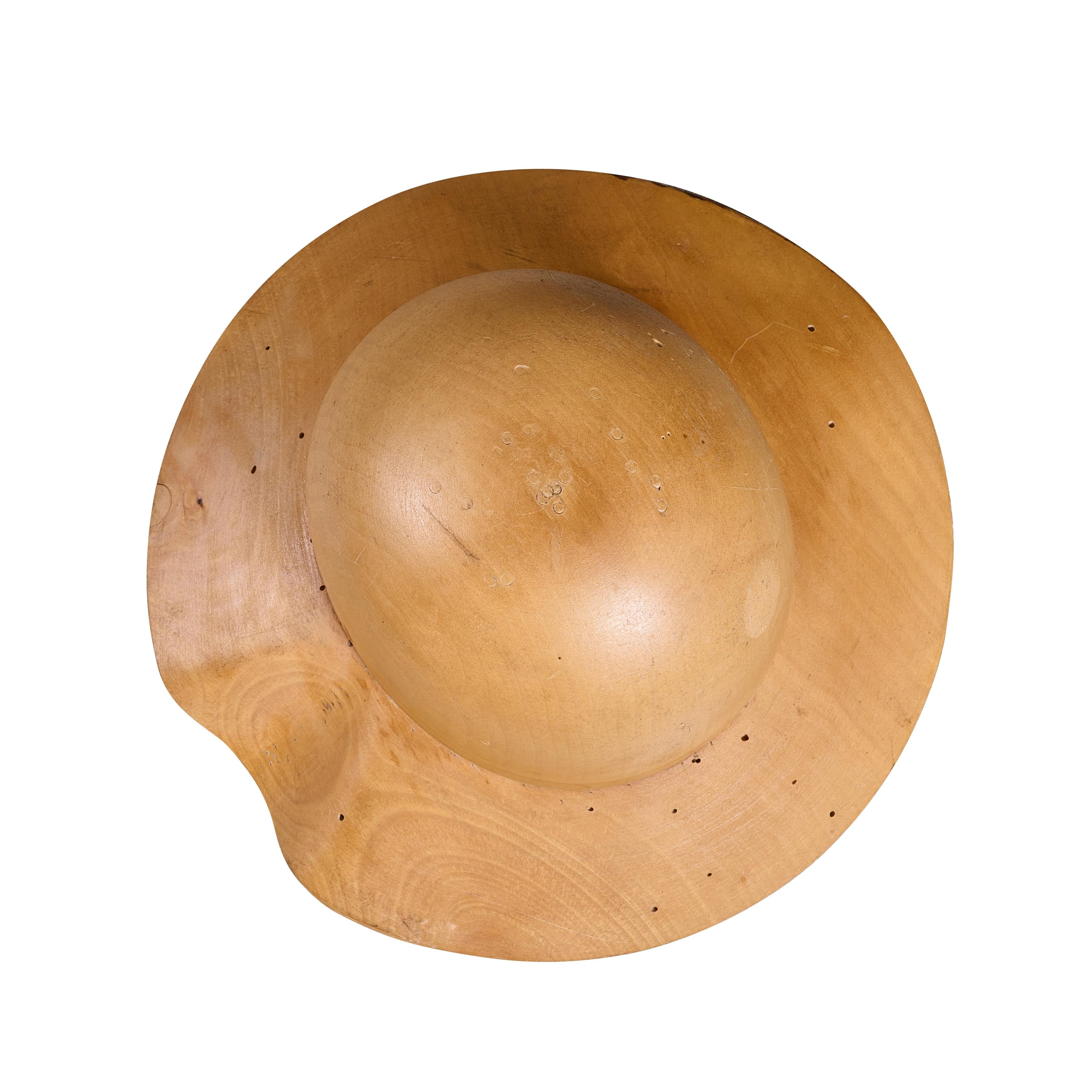 wooden hat mold