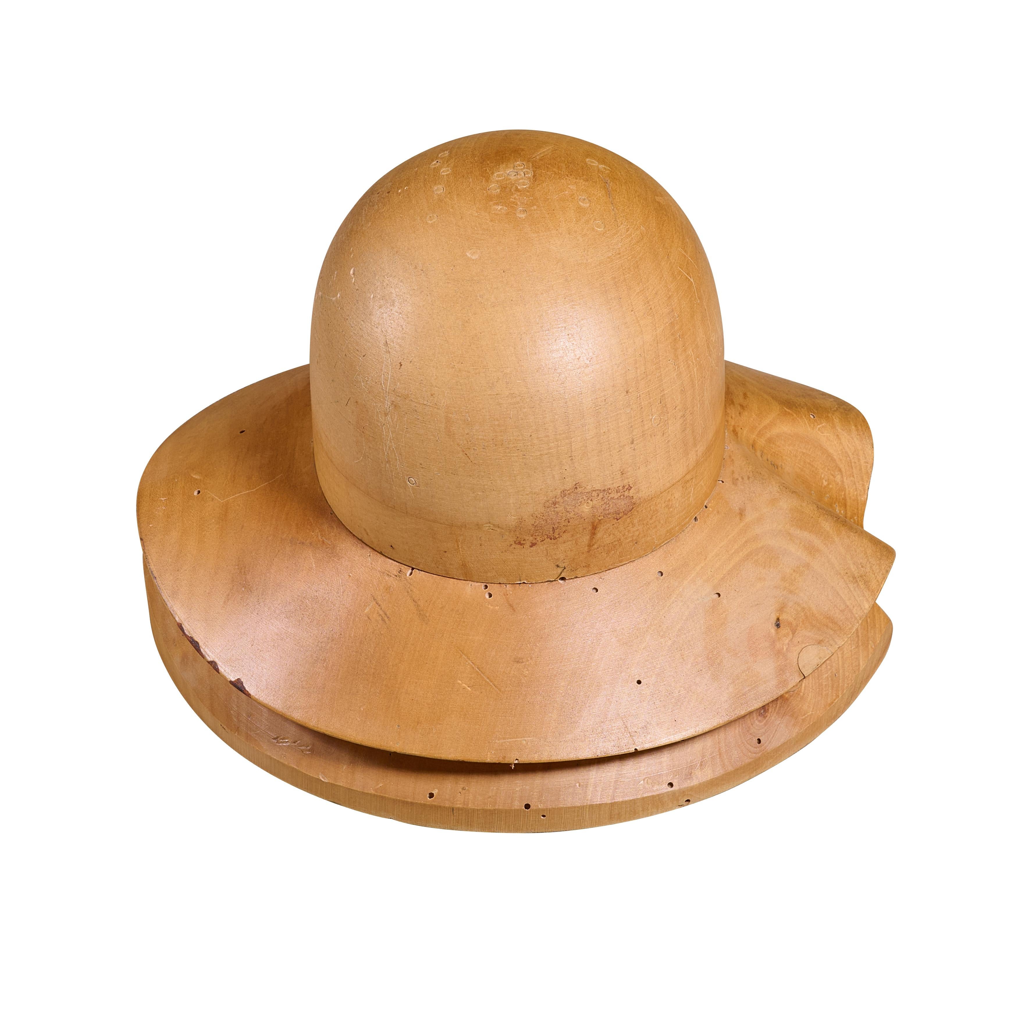 Italian Puzzle Style Hat Mold For Sale