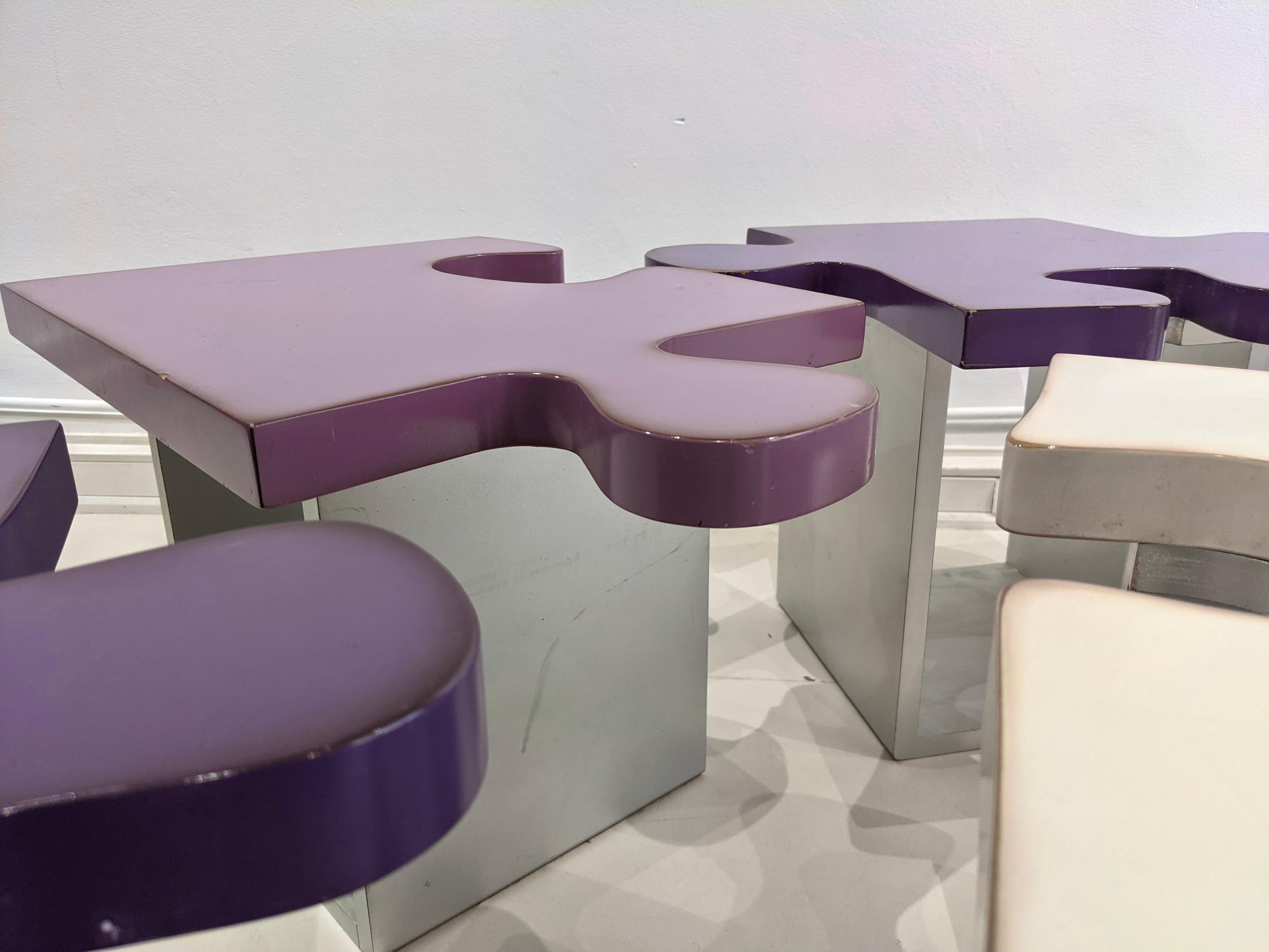 Puzzle-Tisch im Zustand „Gut“ im Angebot in lyon, FR