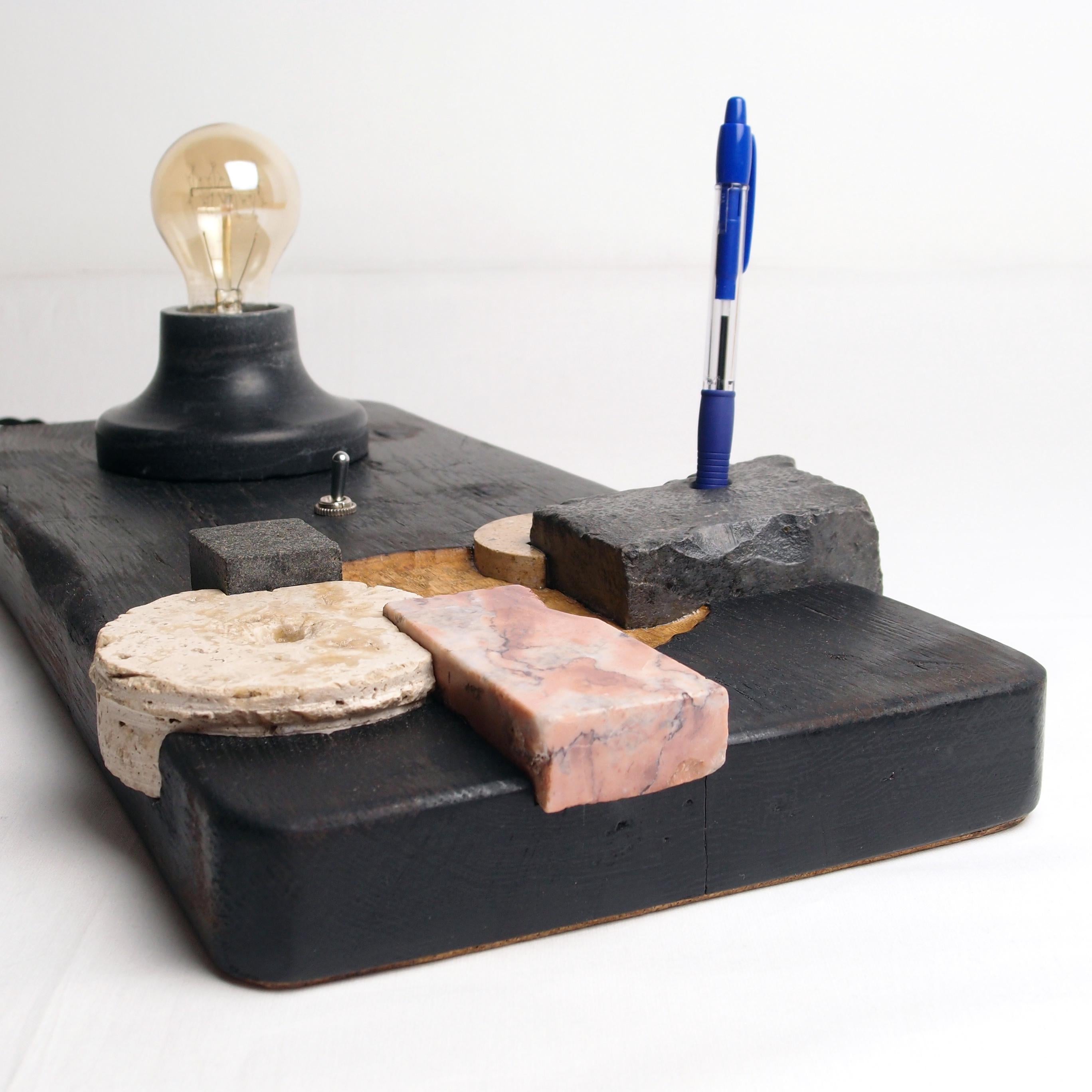 Puzzle Table Lamp by Gabor Gobi In New Condition For Sale In Geneve, CH