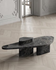 Puzzle Table Nero Marquina Venato by Madina Tsarikaeva