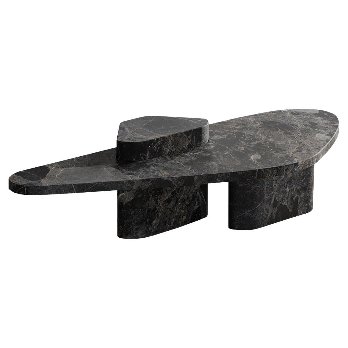 Puzzle Table Nero Marquina Venato by Madina Tsarikaeva