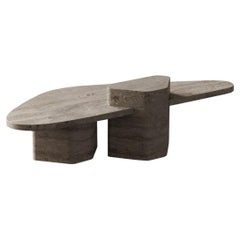 Table puzzle Travertino Noce de Madina Tsarikaeva