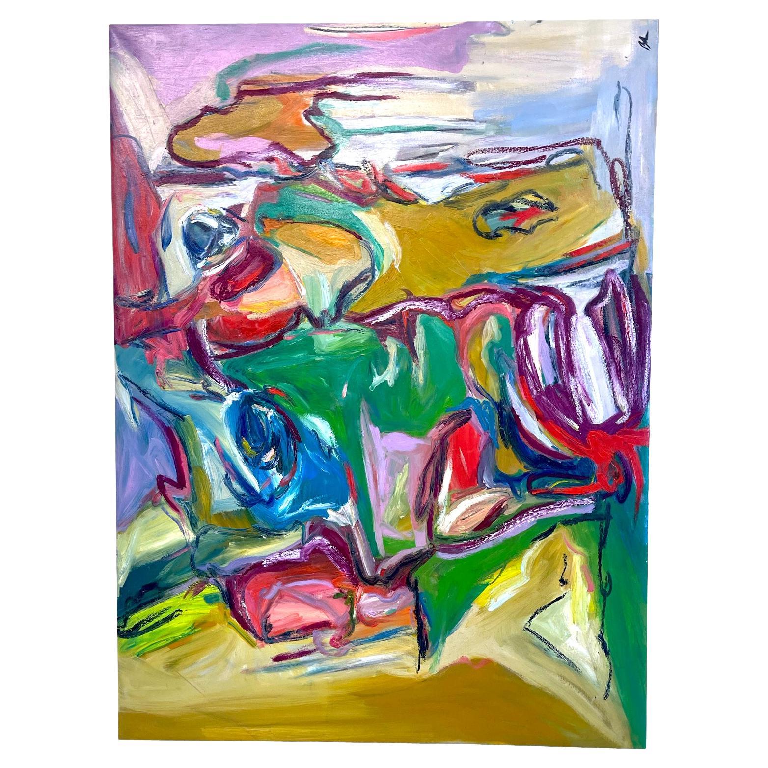 Contemporary Oil on Wood Painting by Johan Van Dijck at 1stDibs johan