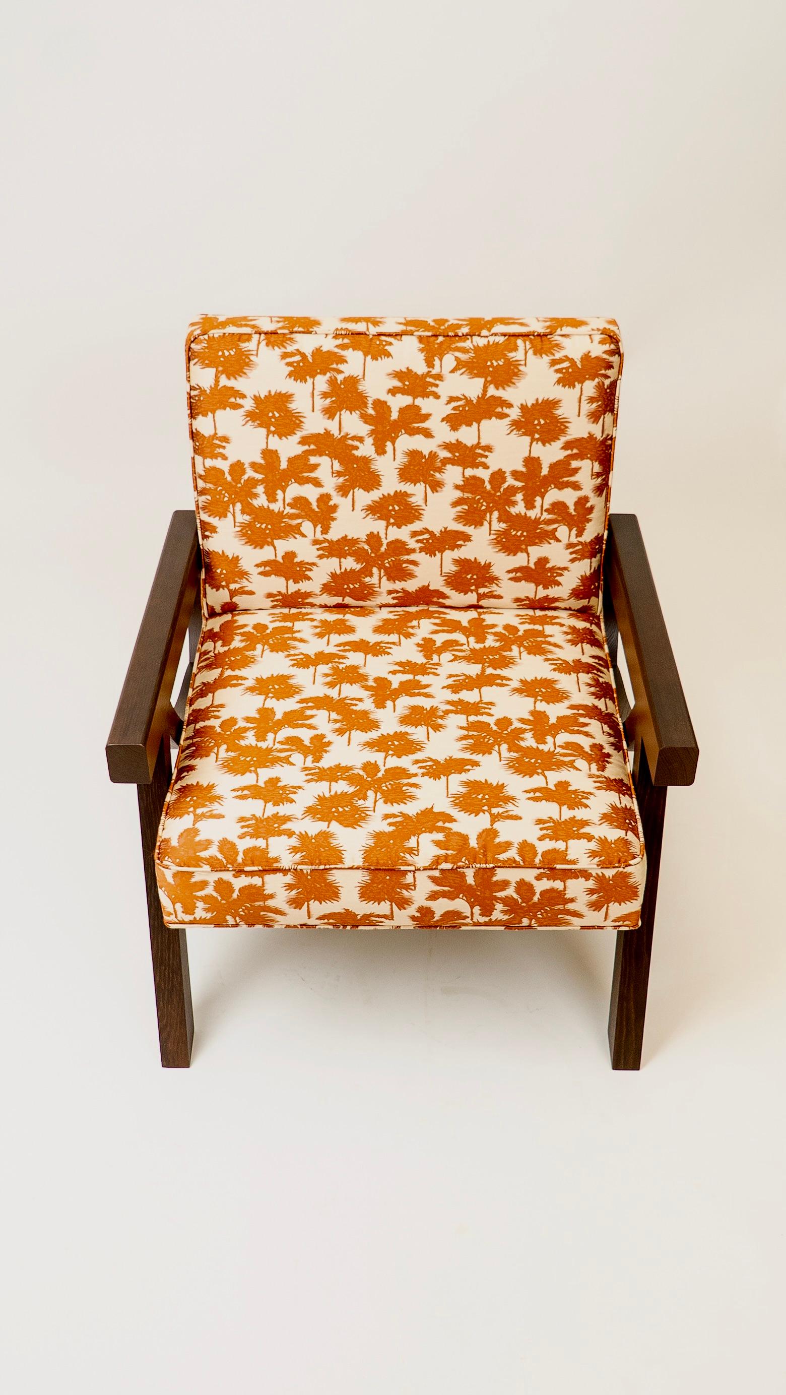 Minimalist Py Armachair by Atelier Linné For Sale