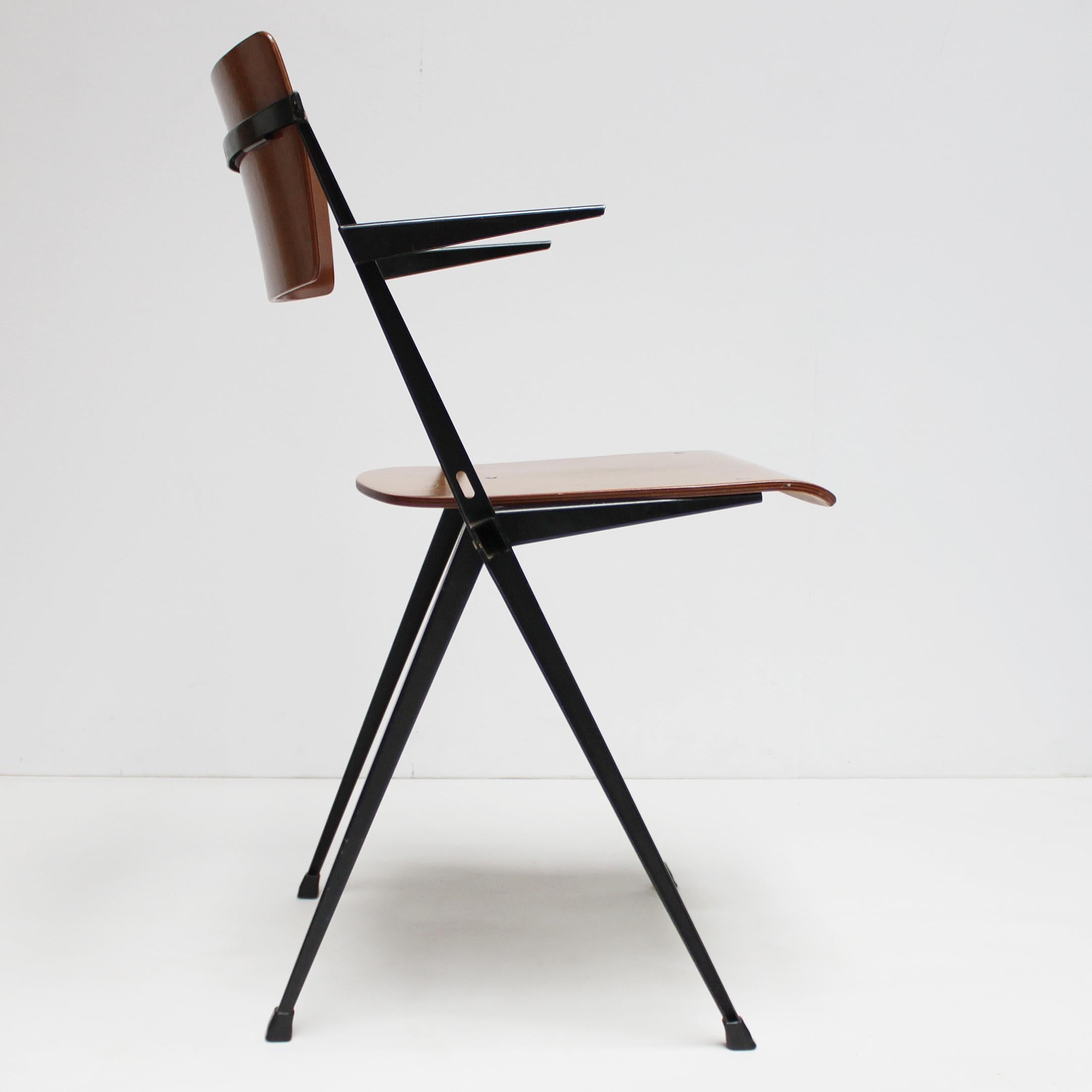Mid-20th Century Pyramid Armchair by Wim Rietveld for De Cirkel For Sale