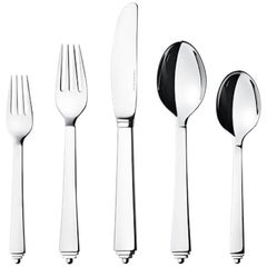 Pyramid by Georg Jensen Stainless Steel Flatware Set for 12 Service 60 Pcs