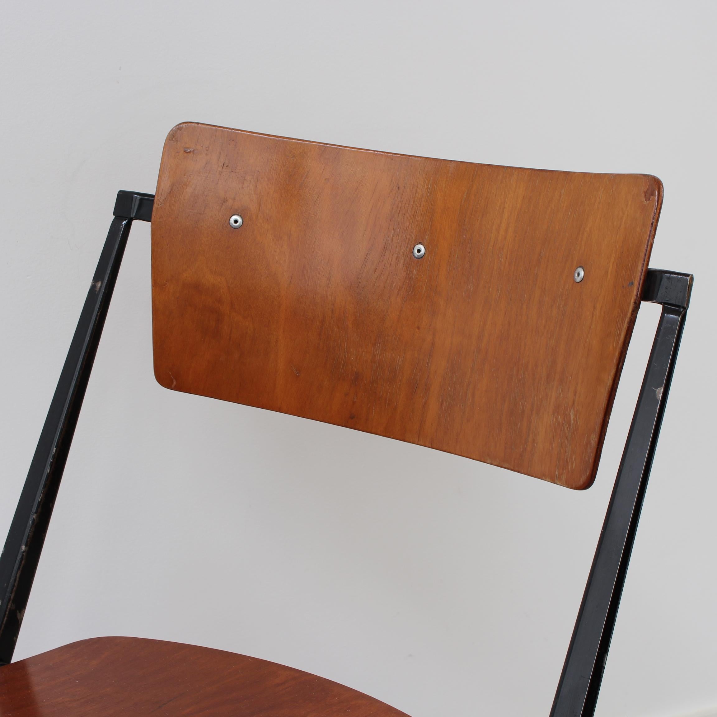 Pyramid Chair by Wim Rietveld '1984' For Sale 5