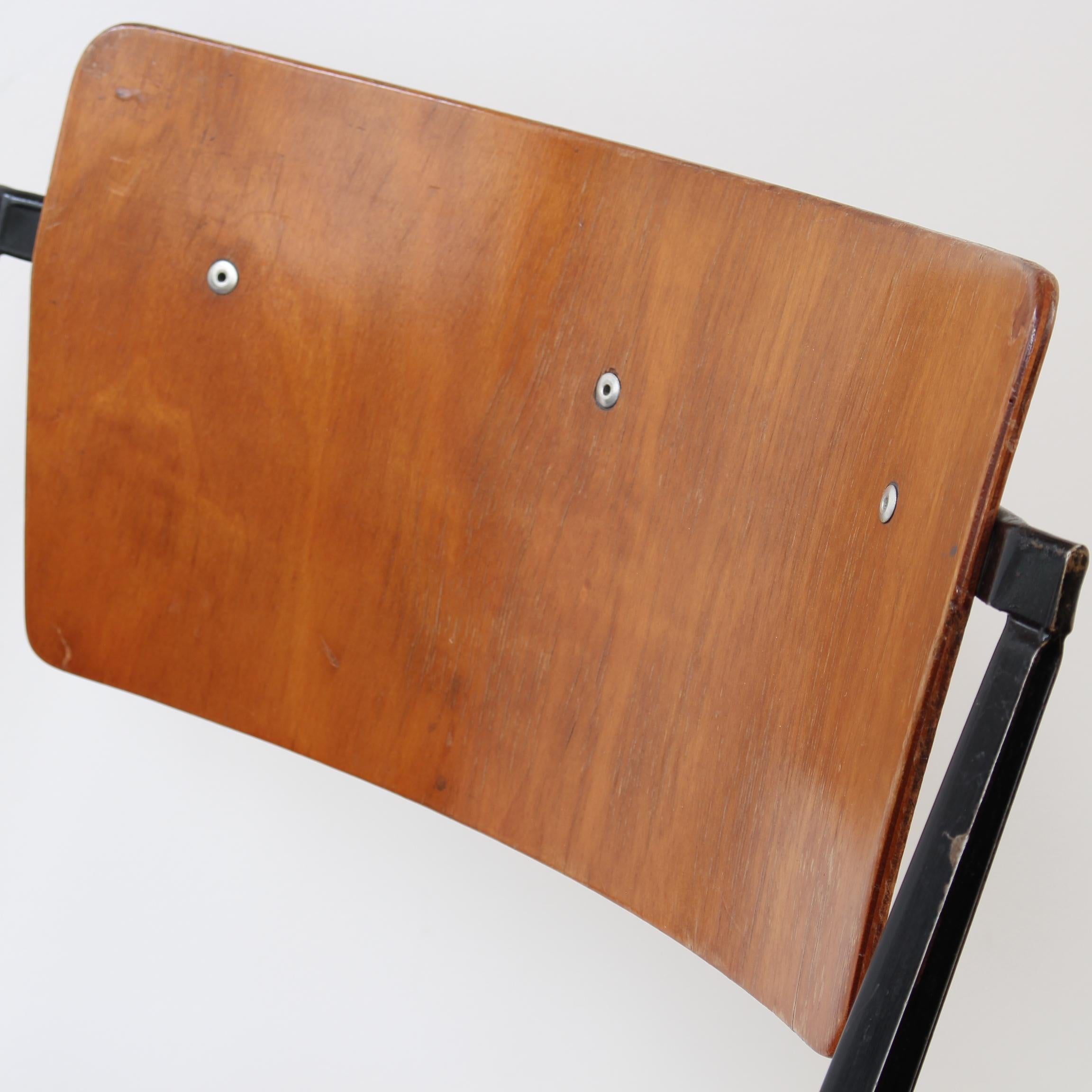 Pyramid Chair by Wim Rietveld '1984' For Sale 6