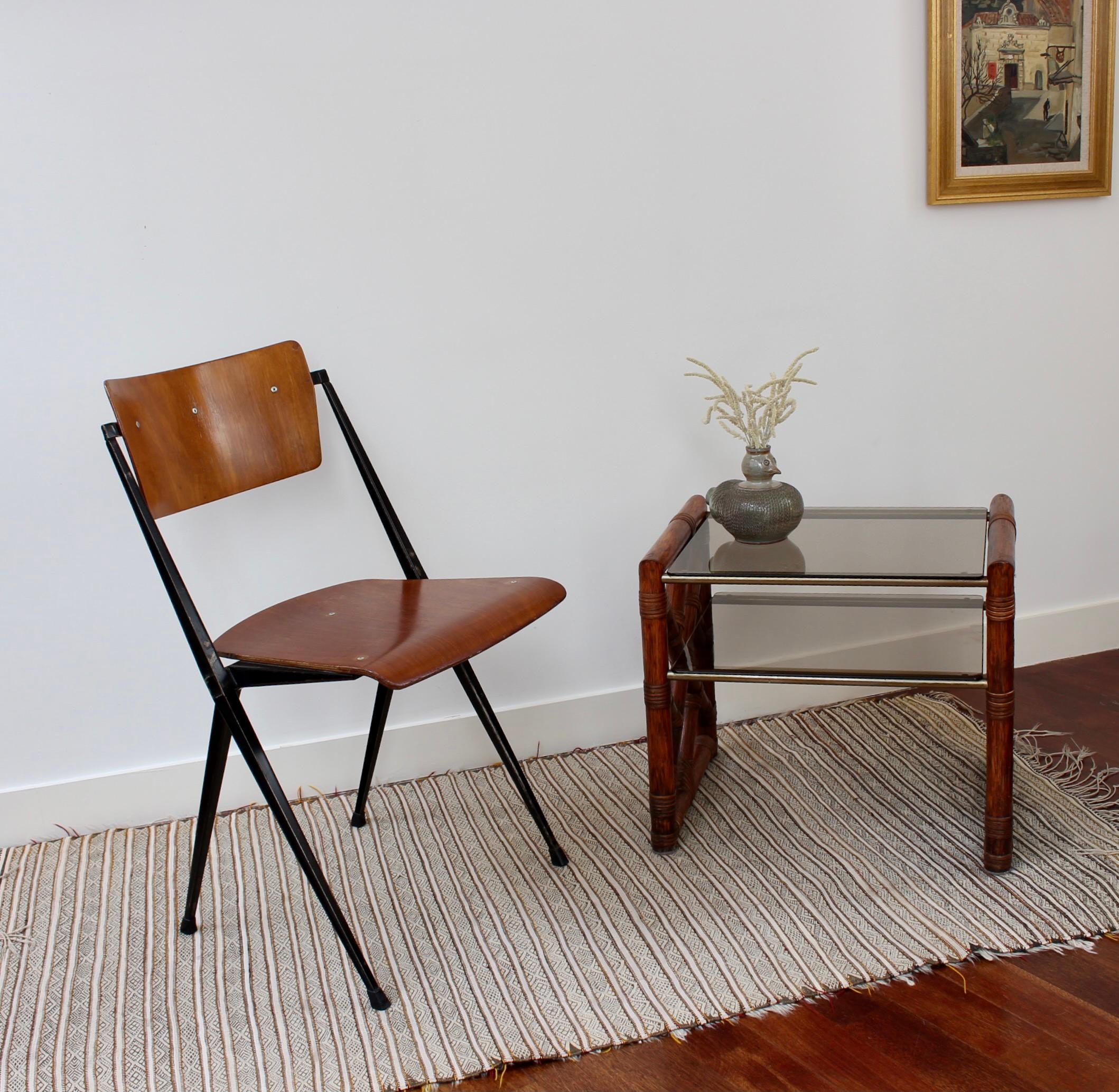 Dutch Pyramid Chair by Wim Rietveld '1984' For Sale