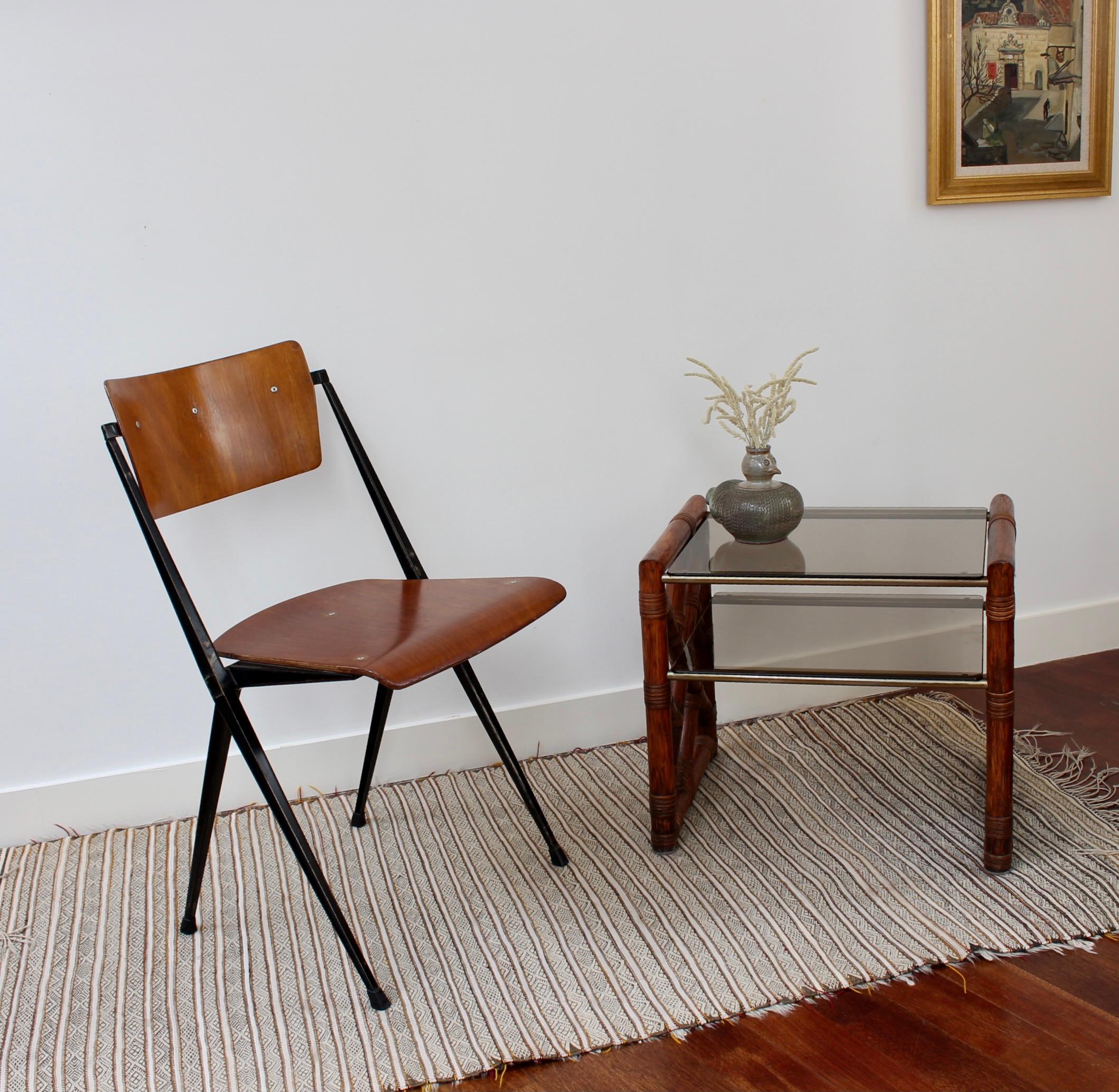 Pyramid Chair by Wim Rietveld '1984' In Fair Condition For Sale In London, GB