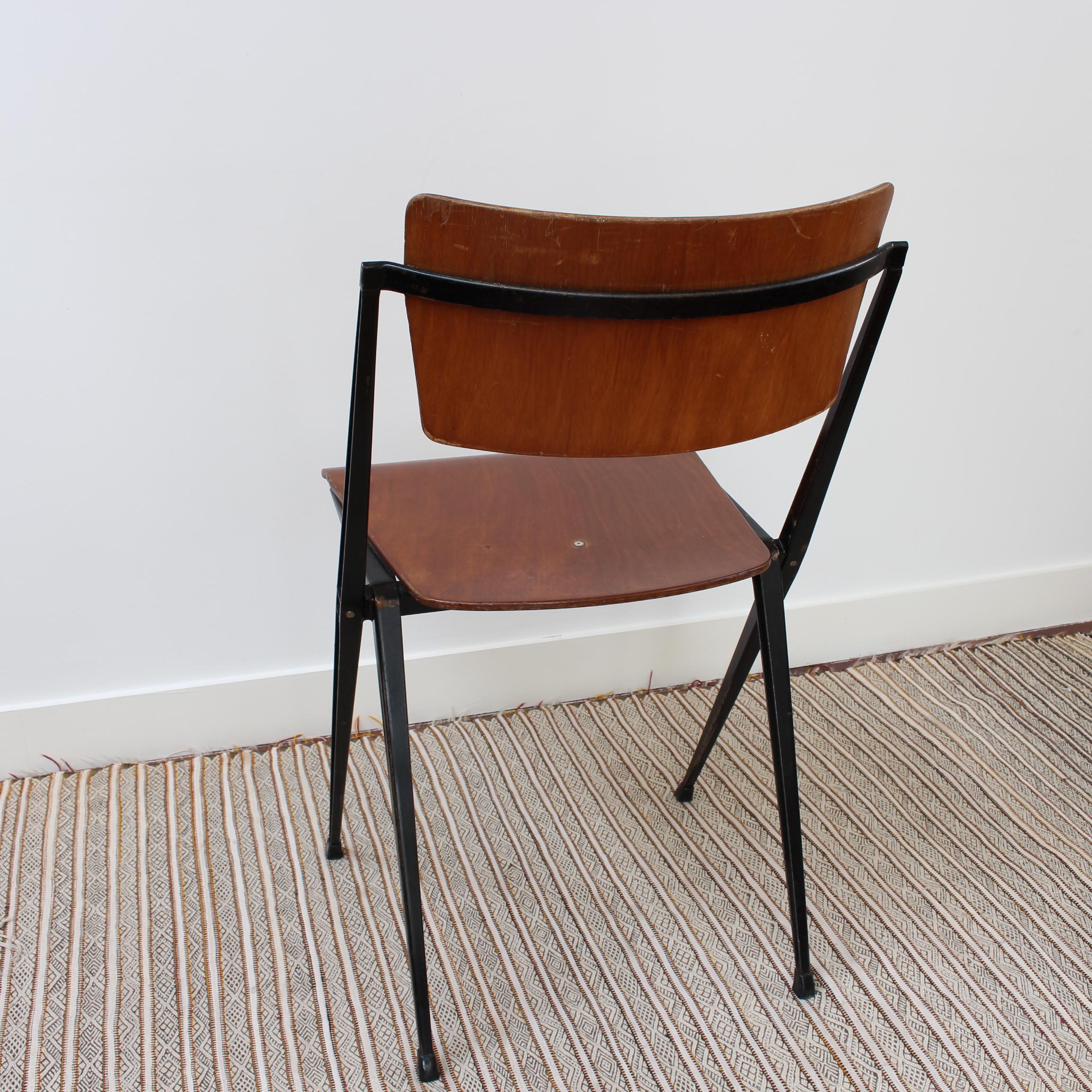 Pyramid Chair by Wim Rietveld '1984' For Sale 1