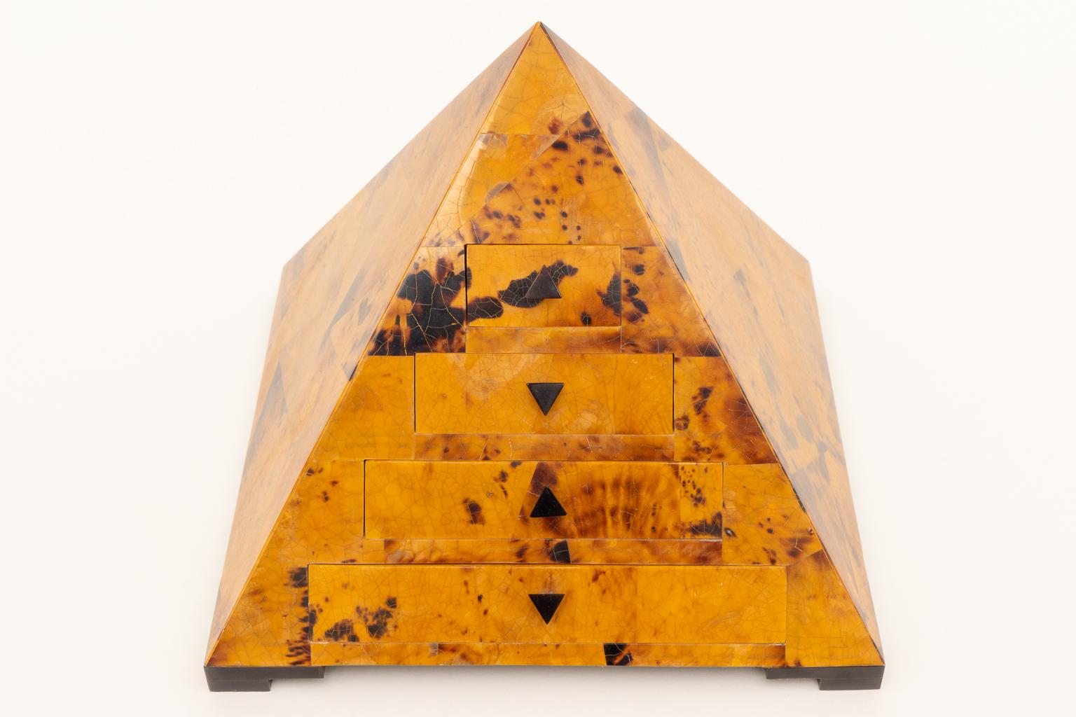 pyramid jewellery box