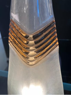 Pyramid Murano table lamp by AV Mazzega