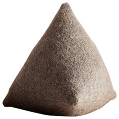 Pyramid Pillow in Pierre Frey Yeti Herisson