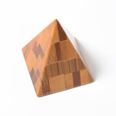 Pyramid Sculpture by Pino Pedano