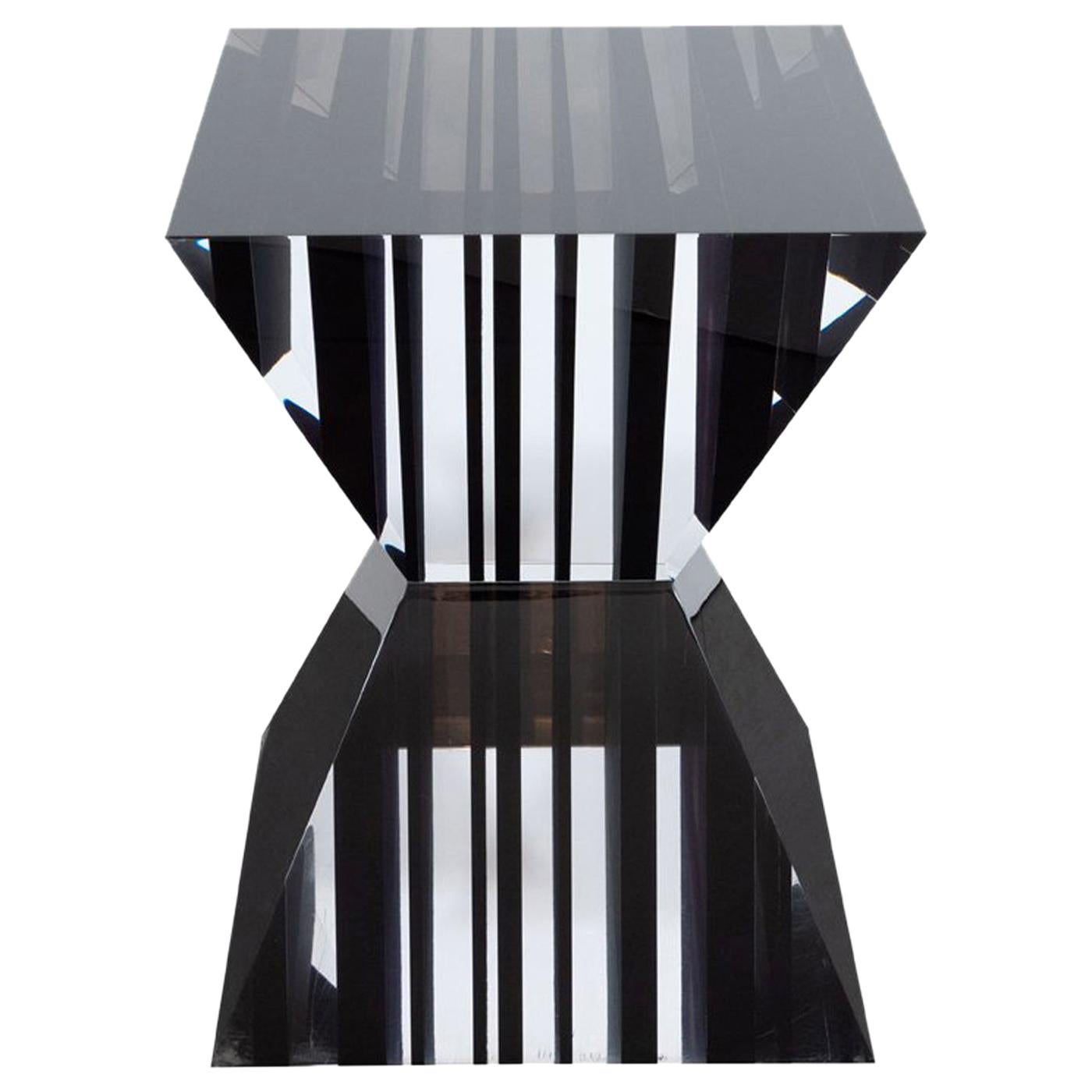 Pyramid Side Table For Sale
