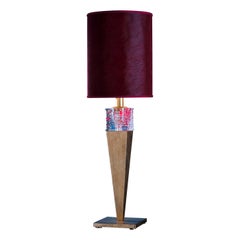 Pyramid Table Lamp