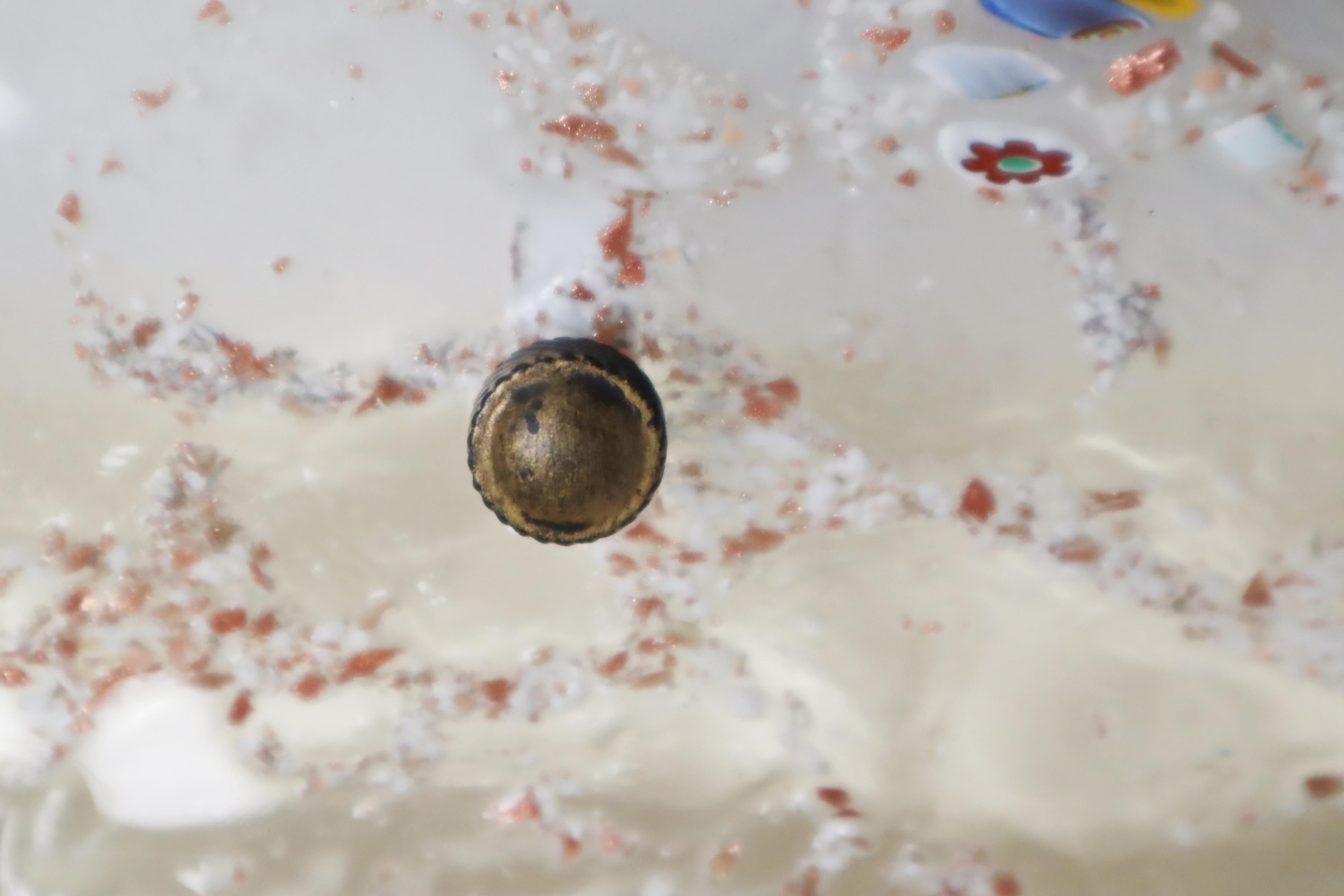 Pyramide Wand- oder Deckenleuchte aus Murano Glas im Zustand „Gut“ im Angebot in Hannover, DE