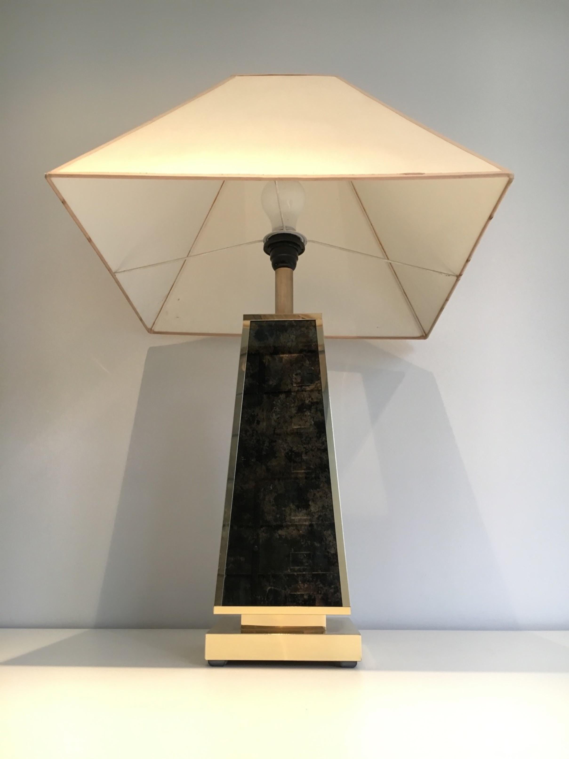 European Pyramidal Lamp, circa 1970