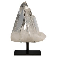 Pyramidal Quartz Cluster