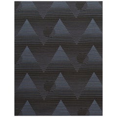 Pyramide du Soleil Tissu de qualité commerciale en Dorado:: Noir et Marine