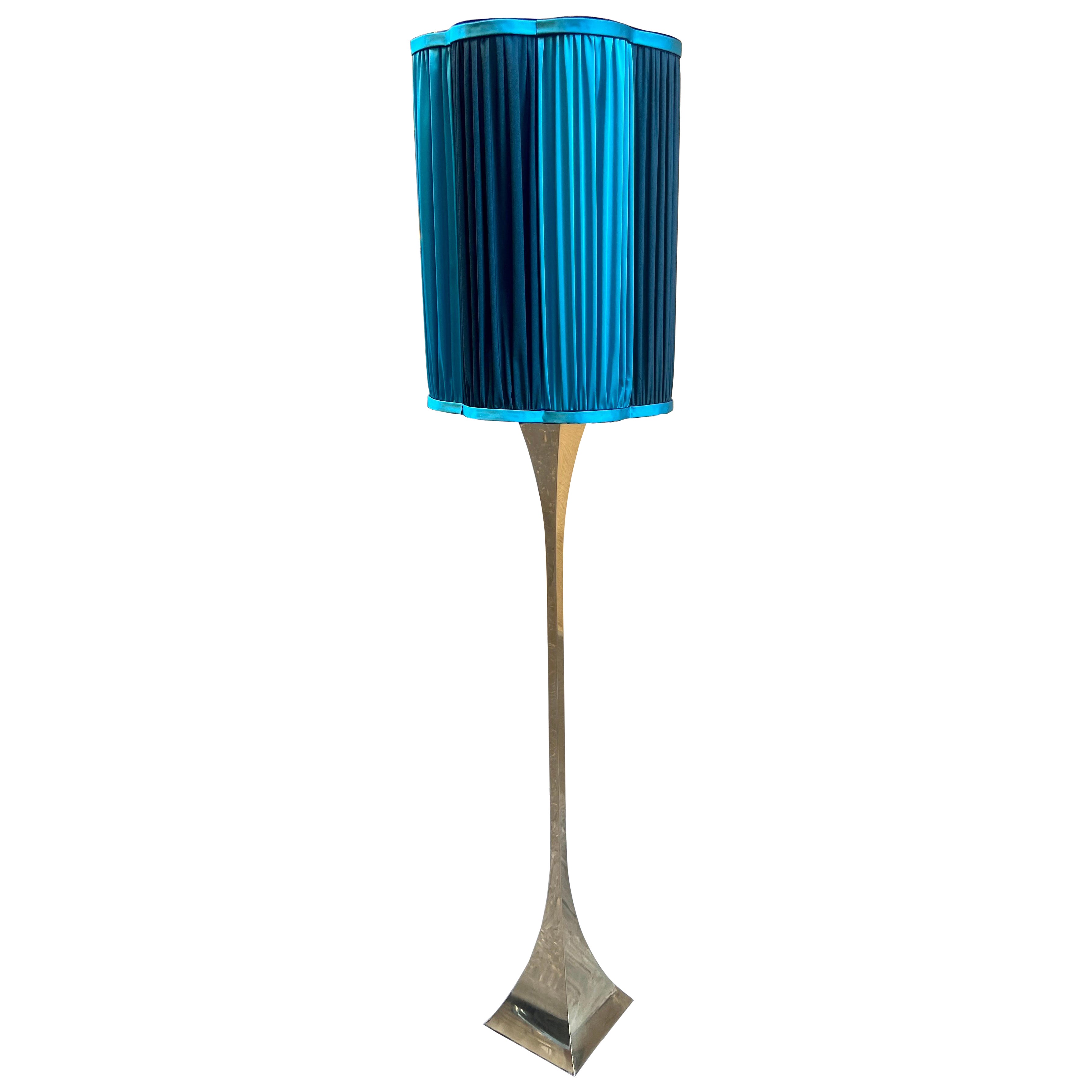 Pyramide High Society Stehleuchte Tonello & A. Montagna Grillo mit Lampenschirm1970 im Angebot