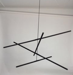 Pyramides Chandelier "Noir" by Bourgeois Boheme Atelier