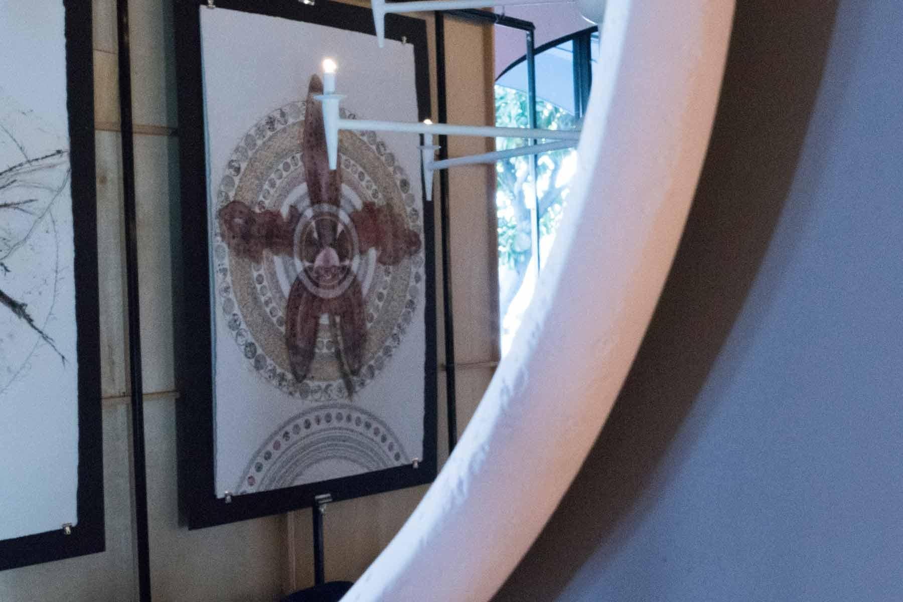 Miroir Pyramides #7 de Bourgeois Boheme Atelier Excellent état - En vente à Los Angeles, CA