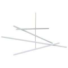 "Pyramides" Plaster Chandelier by Bourgeois Boheme Atelier