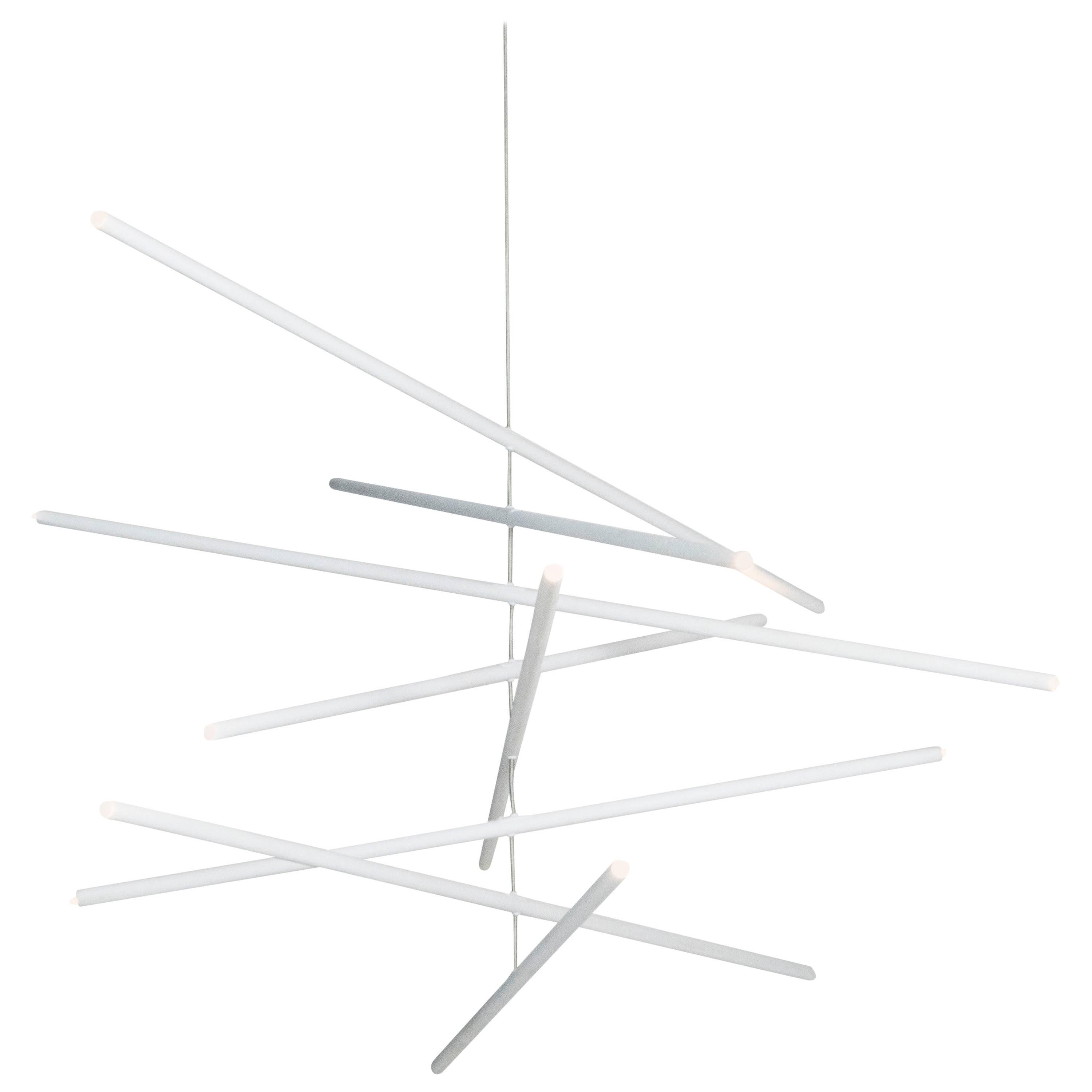 Pyramides Primo Chandelier by Bourgeois Boheme Atelier For Sale