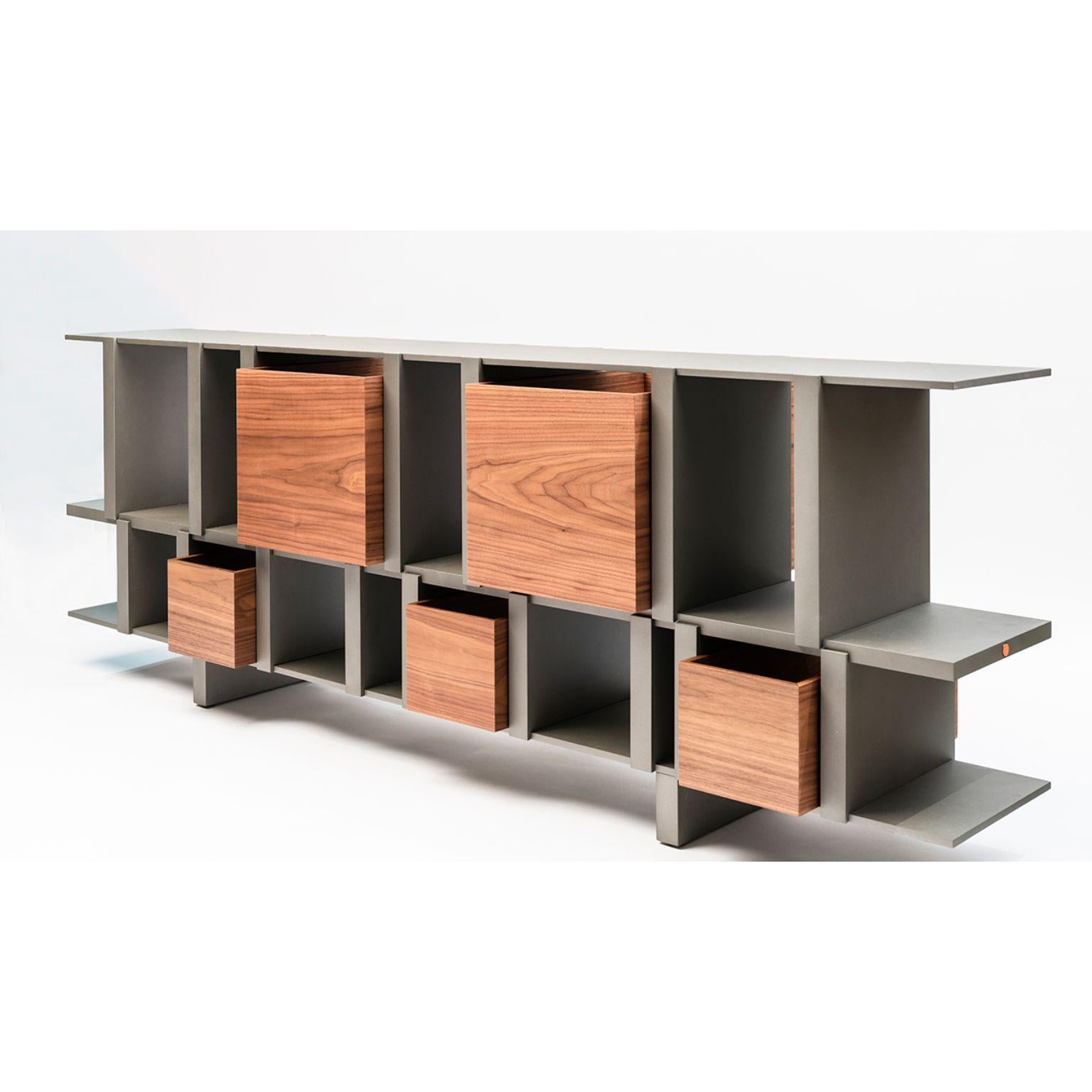 Modern Pyrite Bookshelf by Luca Nichetto For Sale