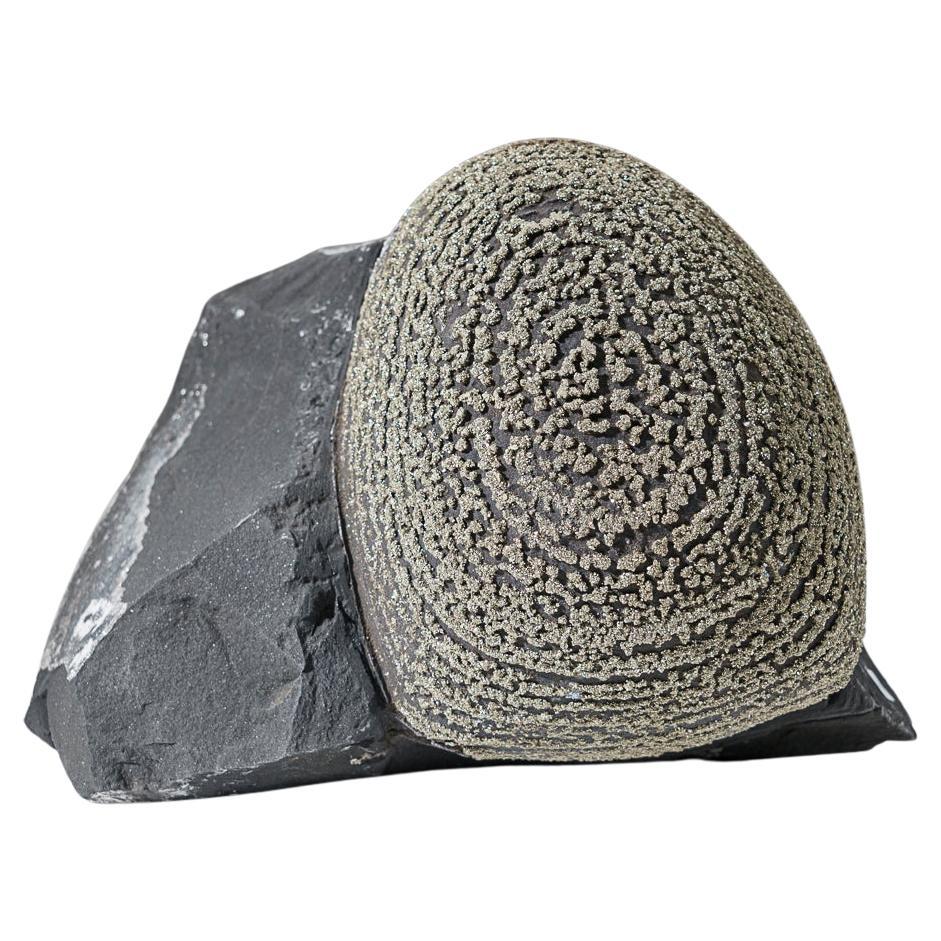 Pyrite Concretion (Boji Stone) From Dongchuan District, Yunnan Province, China  For Sale