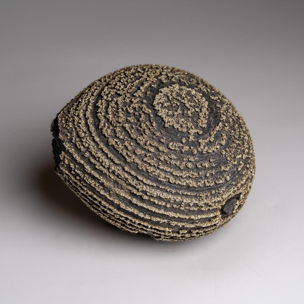 Crystal Pyrite Concretion from Dongchuan District, Yunnan Province, China For Sale