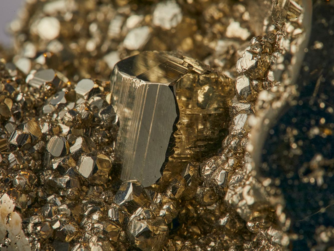 Pyrite crystal sphere For Sale 9