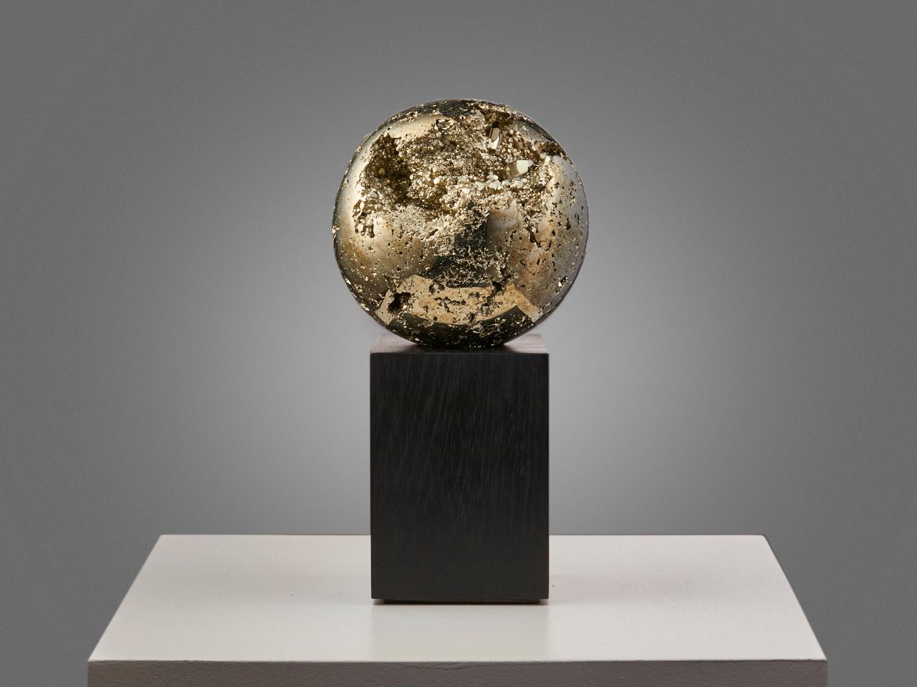 18th Century and Earlier Pyrite crystal sphere For Sale