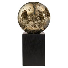 Pyrite crystal sphere
