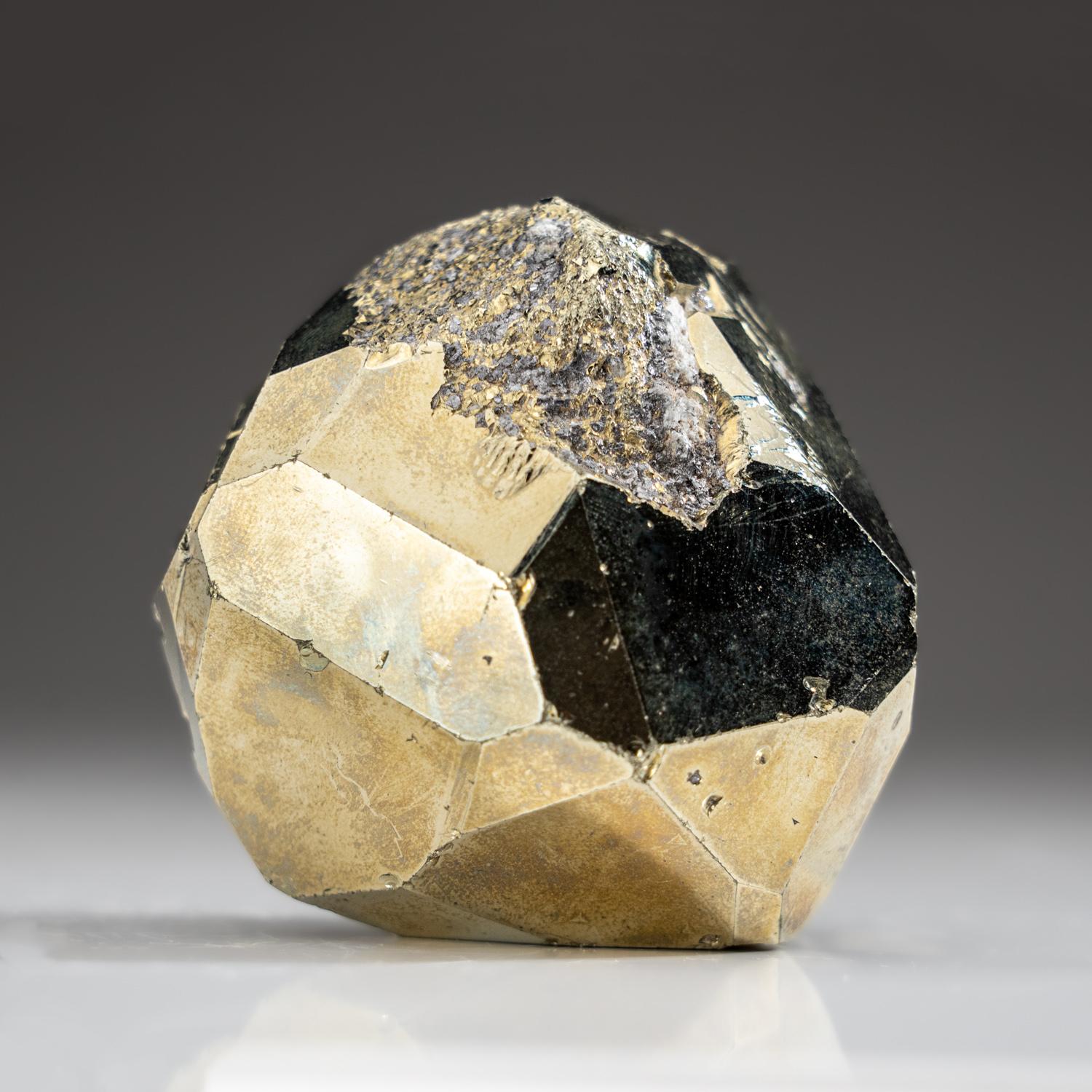 Pyrite from Huaron District, Cerro de Pasco Province, Pasco Department, Peru (47 In New Condition For Sale In New York, NY