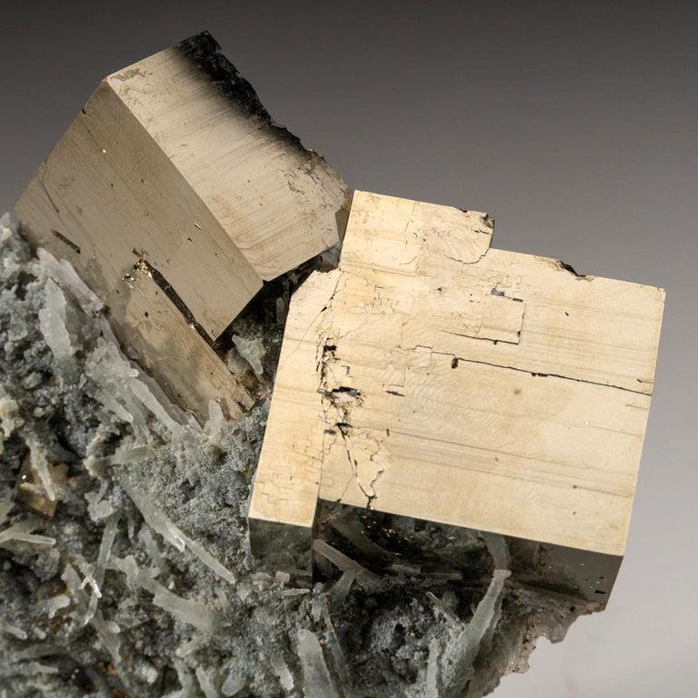 Premium Collectible: Rainbow Iridescent Pyrite Cluster from Daye, China