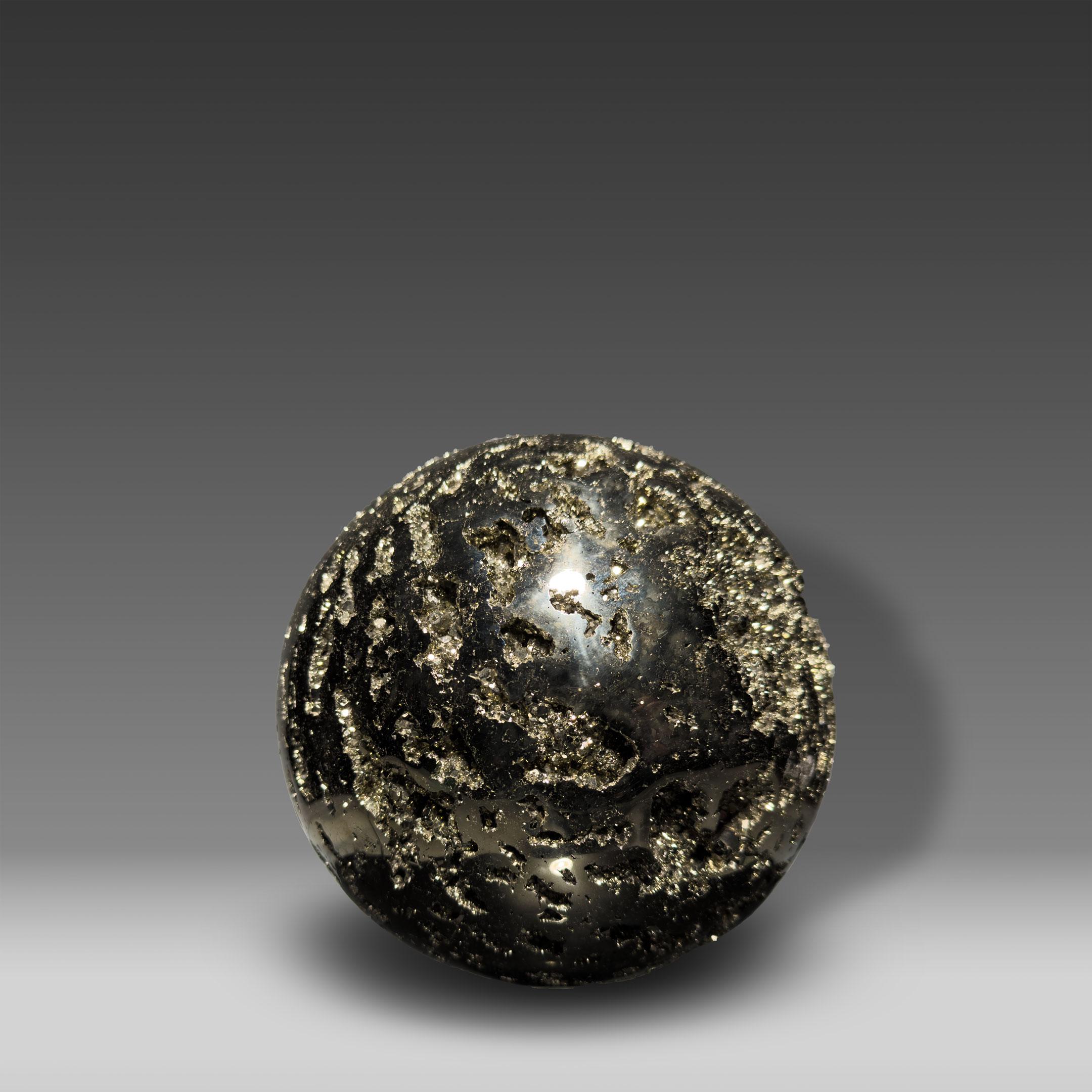 Peruvian Pyrite Sphere From Peru For Sale
