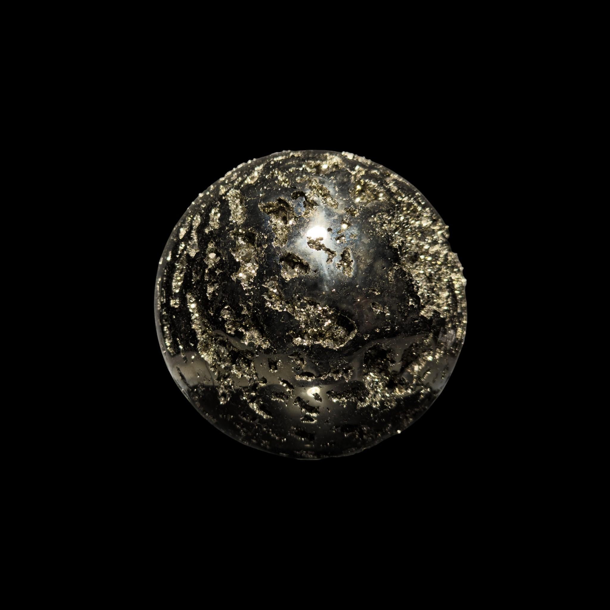 Pyrite Sphere From Peru For Sale 2