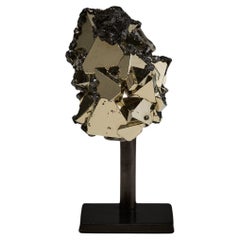 Pyrite with Hematite