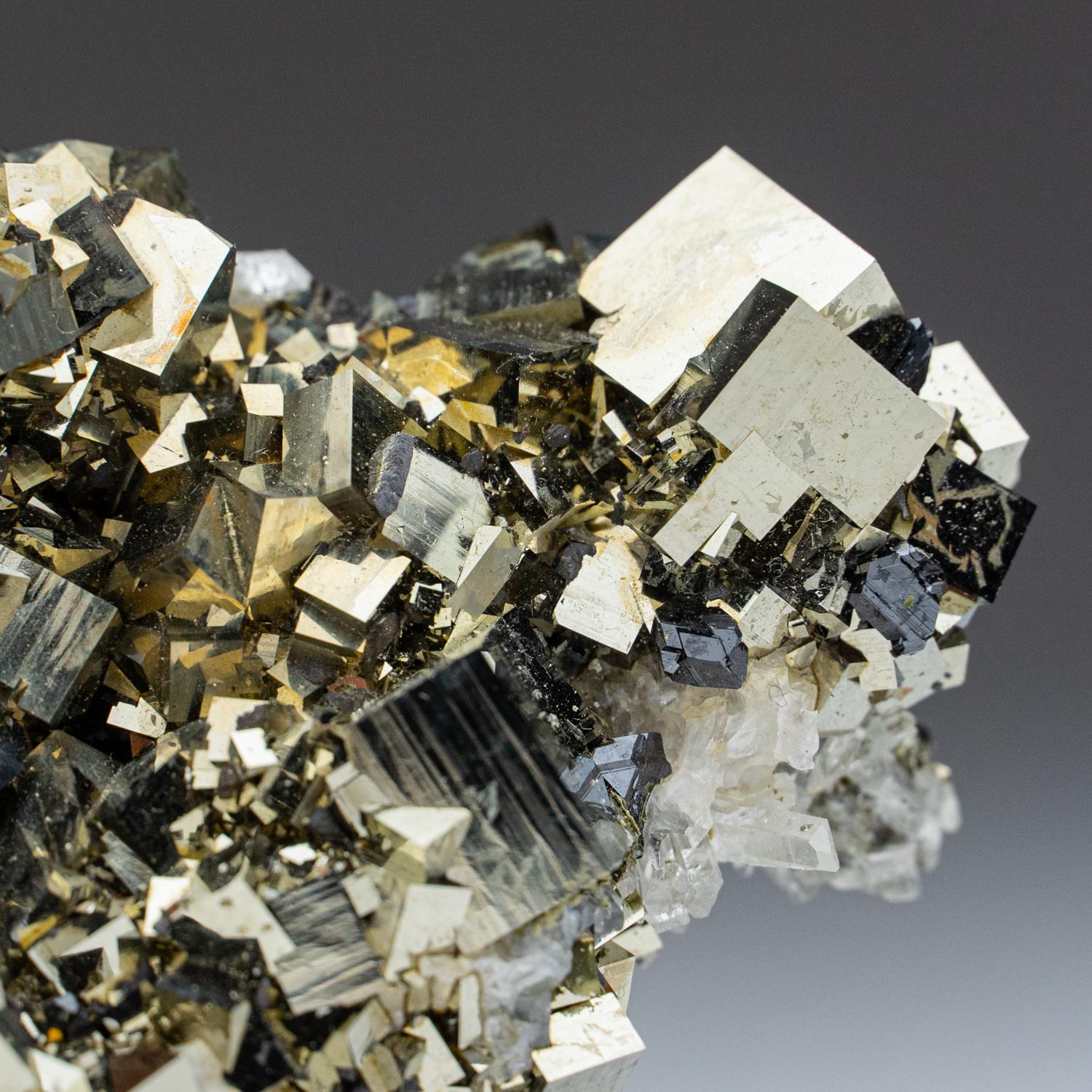 Other Pyrite with Sphalerite from Madan District, Rhodope Mountains, Bulgaria For Sale